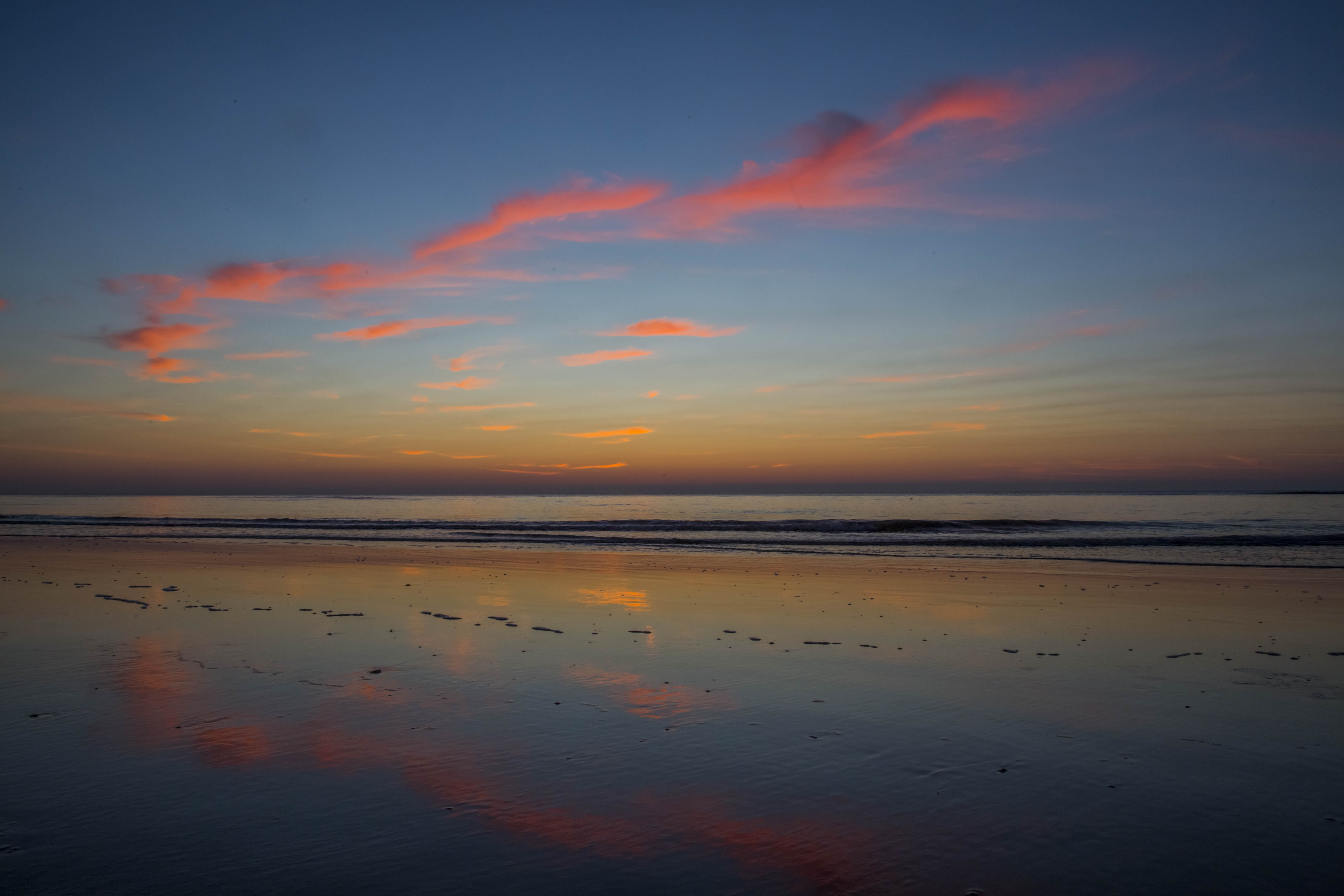 NC Beach Sunset shot